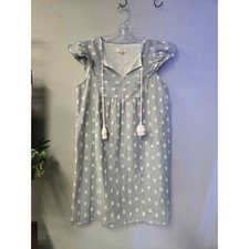 LOFT Outlet dress Blue/White Women's Petite Small