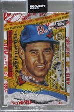 2020 Topps Project 2020 1954 Topps /9507 Ted Williams Tyson Beck #122 HOF 6ns
