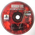 Resident Evil Survivor PS1 PlayStation Game Disc Only Capcom 2000 Tested