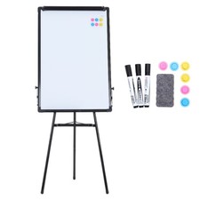 Adjustable Height Whiteboard Mobile Stand Dry Erase Board