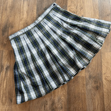 Becky Thatcher 10.5 Plaid 80 Pleated School Uniform Skirt Shorts Skort 80