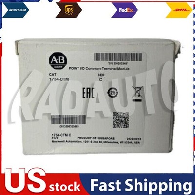 AB 1734-CTM Series C Point I/O Common Terminal Module  Fast Ship US Free Tax
