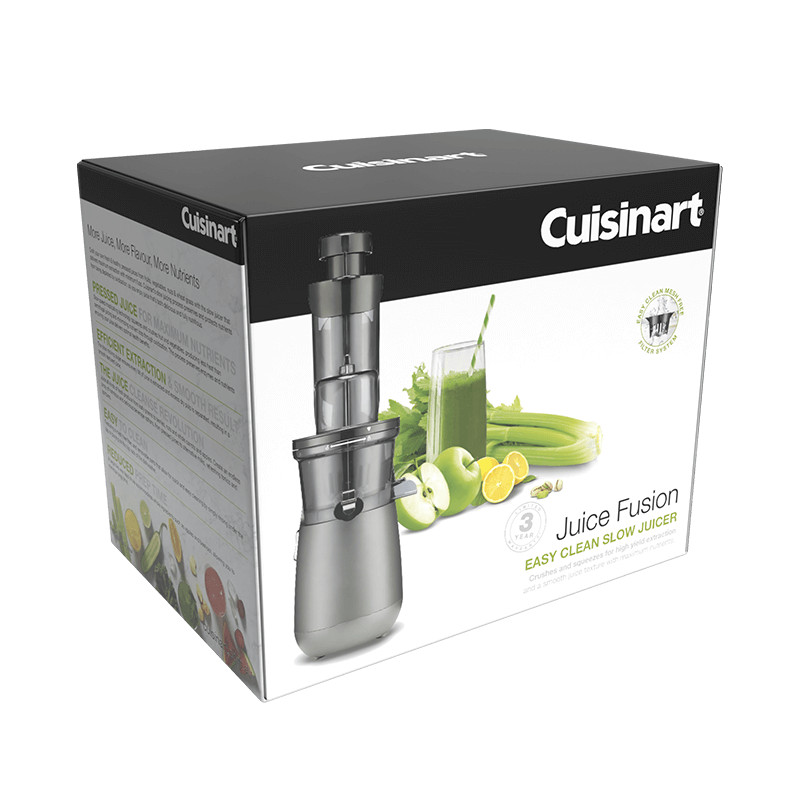 Cuisinart Fusion Slow Juicer Easy to Clean and Use