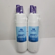 2 Pack Marriotto Refrigerator Filter MRW1  SEALED MRW1, WHR1RXD1, EDR1RXD1