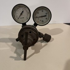 Airco Vintage Oxygen Regulator Brass Tested Working Made In USA