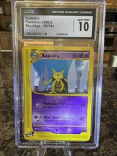 CGC 10 MINT Kadabra 2003 Skyridge 69/144 Pokemon Card on eBay