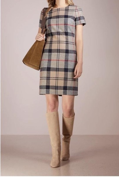 Women Barbour Dress 12