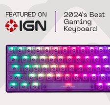 Higround Amethyst WF Free Mechanical USB-C Wired Gaming Keyboard 2