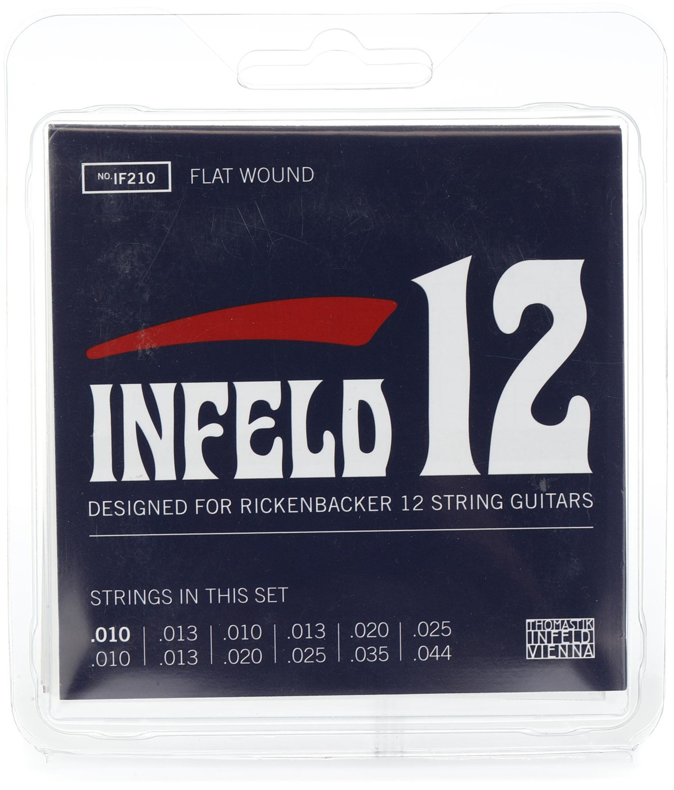 Thomastik-Infeld IF210 Infeld 12 никелевых струн для электрогитары с плоской обмоткой - 9490₽