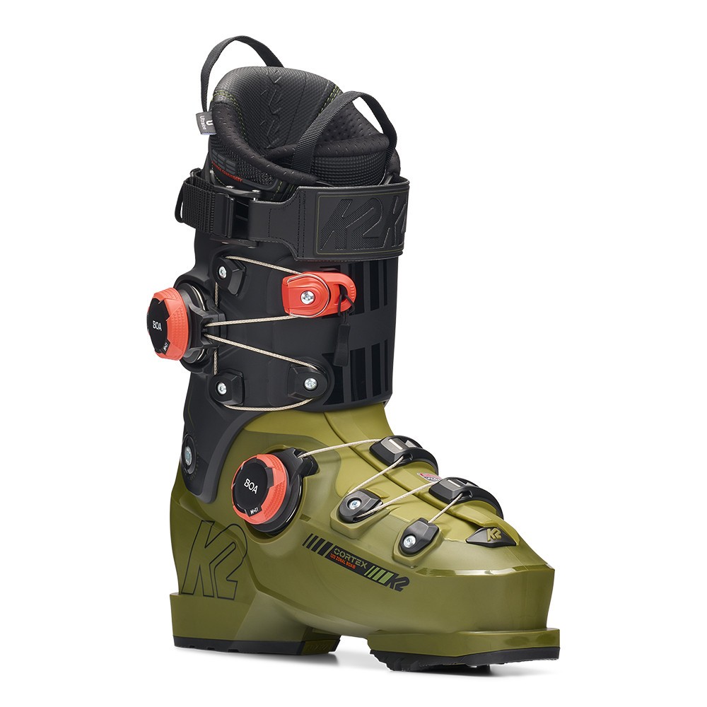 Chaussures de ski Cortex 120 avec double Boa pour maintien précis