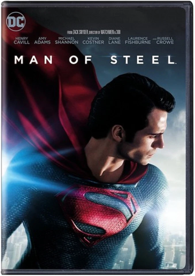 DC Comics Man of Steel + Batman v Superman + Zack Snyder's Justice League 3 DVD - Image 3 of 4