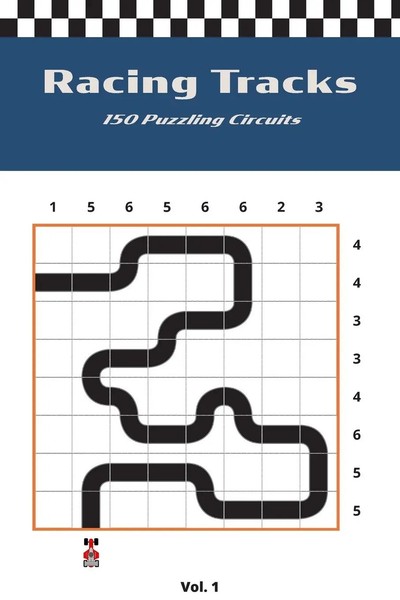 Racing Tracks 150 Puzzling Circuits Taschenbuch Kartoniert / Broschiert Englisch-image
