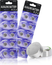New LR44 Batteries 20 Pack, L1154F AG13 357 303 SR44 A76 Premium Alkaline Batter 0.30 per gallon