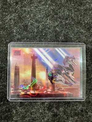 Topps Star Wars Galaxy ETA-2 Actis-Class Interceptor #46 /250
