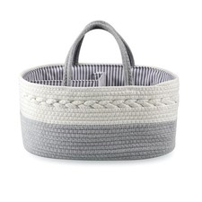 Baby Diaper Caddy Organizer for Boys Girls, Portable Baby Diaper Basket, Trav...
