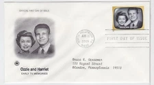 TurtlesTradingPost- Ozzie & Harriet Show- #4414q 2009 FDC- PSC Cachet