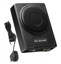 Boss Audio SLIM8 8" 800W Powered UnderSeat Car Subwoofer Amplified Sub