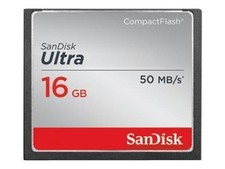 Sandisk Ultra CompactFlash Memory Card - 16 GB 50 MB/s SDCFHS-016G-G46