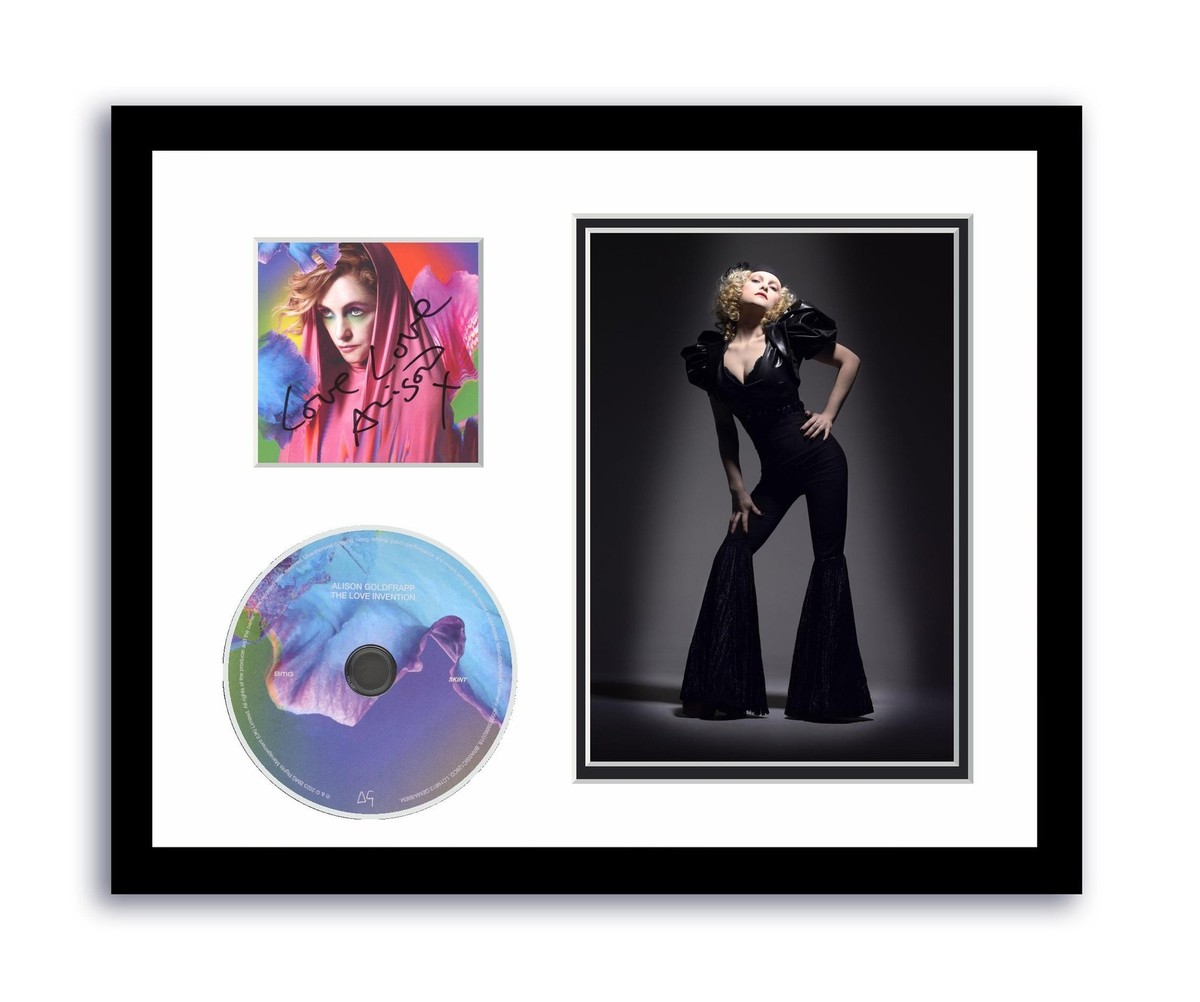 Alison Goldfrapp Autograph Signed 11x14 Framed CD Photo The Love Invention  ACOA | eBay UK