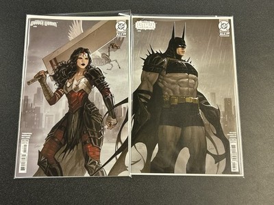 ABSOLUTE WONDER WOMAN #15 ABSOLUTE BATMAN #16 CONNECTING VARIANT SET TC2