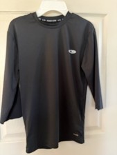 Champion Boys Dry Fit Black Shirt Size Small