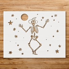 Halloween Pumpkin Faces DIY Crafts Stencil for Spooky Decor - StencilAir