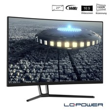 C-Ware - LC-Power - Monitor LC-M27-QHD-144-C - 27", QHD-Auflösung, Curved, 144Hz