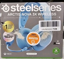 Steelseries 61691 ARCTIS NOVA 3X WIRELESS AQUA GAMING HEADSET Flawed Box NEW