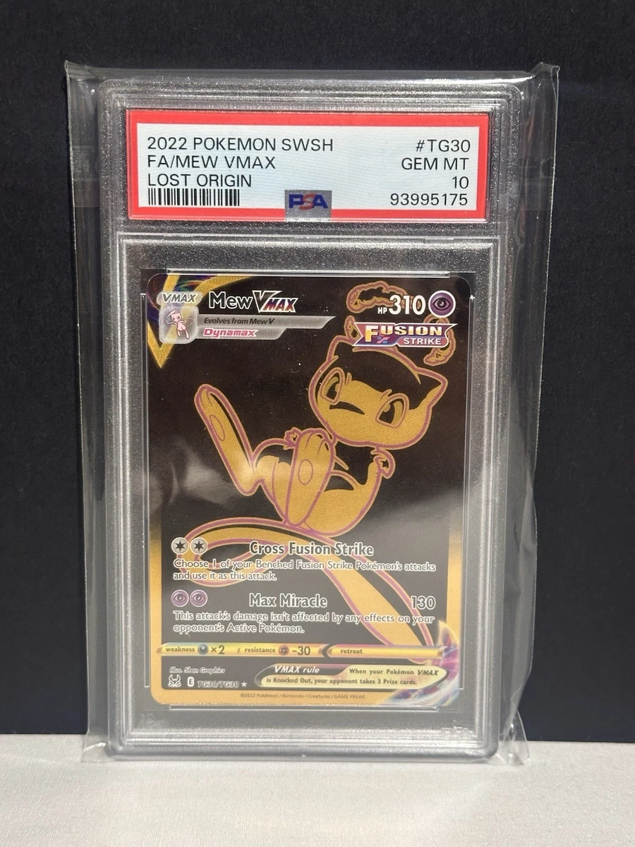 Pokémon TCG Grade 10 Mew Individual Collectible Card Game Cards