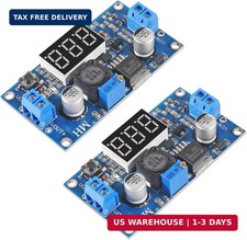 2pcs LM2596S LM2596 DC-DC Buck Converter Adjustable Step-Down Voltage Regulator