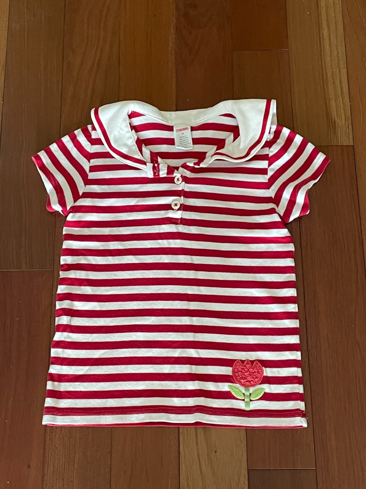 Gymboree Holland Days tulip sailor top size 10