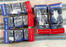 5 Boxes Vintage WESTINGHOUSE BLUE FLASH CUBES 1 pack 3 Fash Cubes 15 Cubes Total