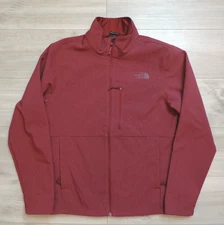 The North Face Jacket Mens Medium Red Apex Bionic 3 Soft Shell Full Zip Outdoor