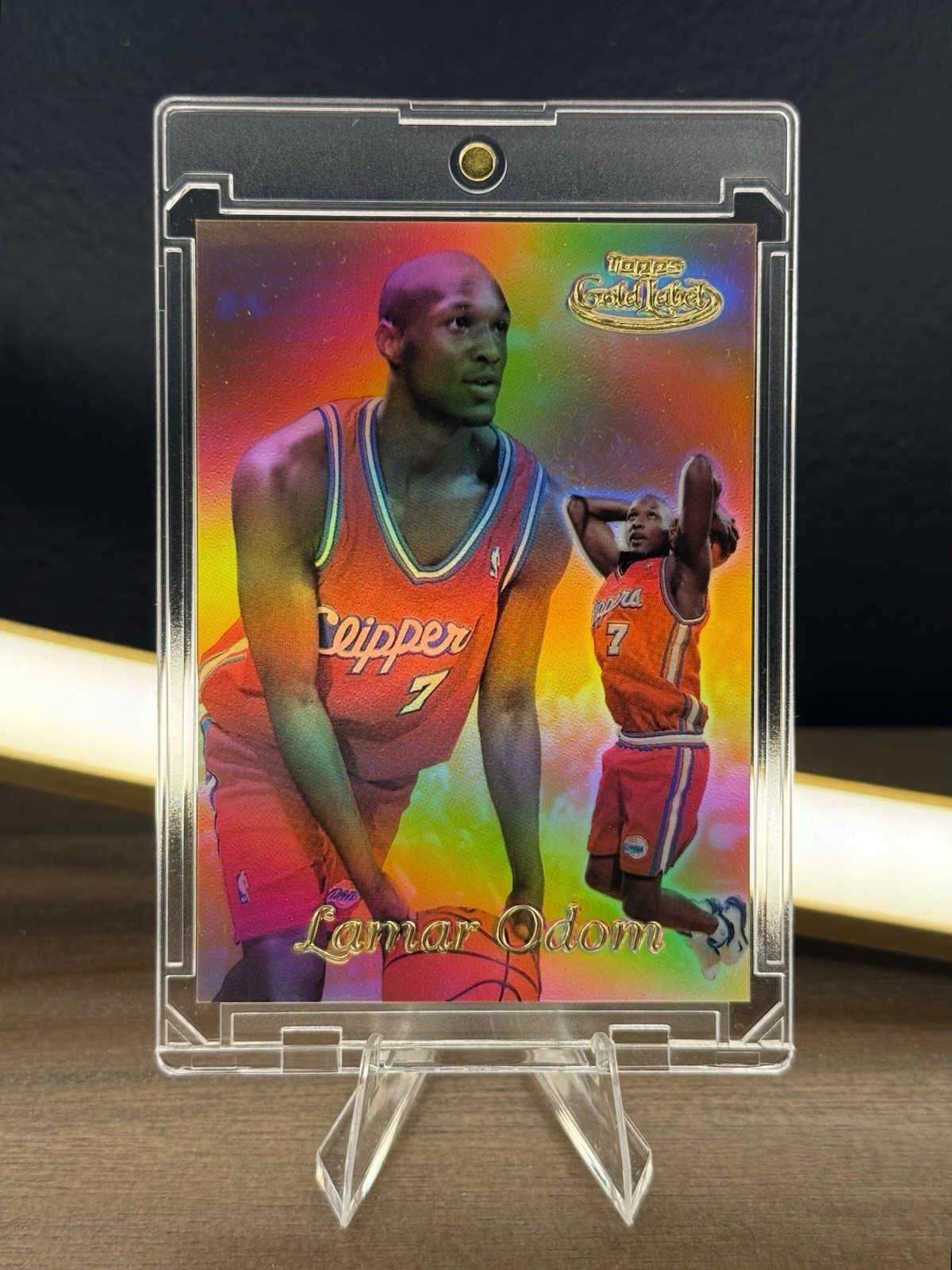 1999-00 Topps Gold Label Lamar Odom #89