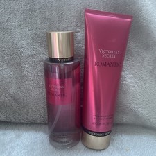 Image of Victoria’s Secret ROMANTIC Mist Spray 250ml and Body Lotion Set Brand New