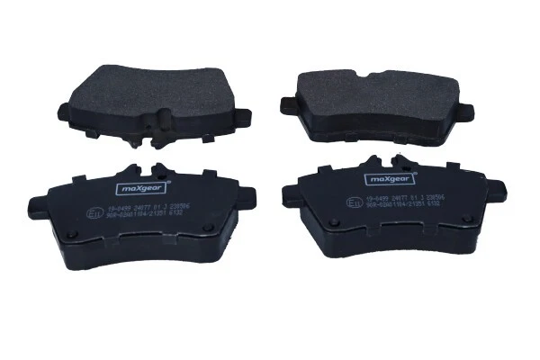 6499 Pastiglie Freno Ant Per Smart Forfour Benzina 2004