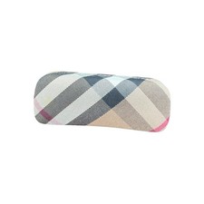 Burberry iconic Nova Check Plaid Clamshell Hard Eyeglass Case