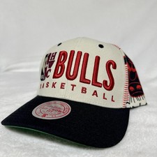Mitchell Ness Chicago Bulls HWC Adjustable Snapback Hat Cap New