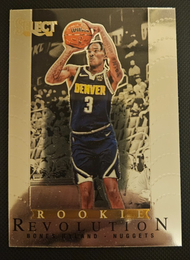 2021 Panini Select Rookie Revolution #19 Bones Hyland RC!