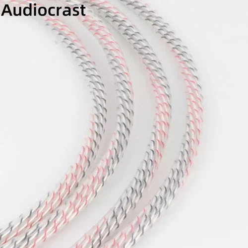 Pair Silver Plated Wire Hi-Fi XLR Balance Audio Cable With Hi-end XLR Connector - Picture 5 of 8