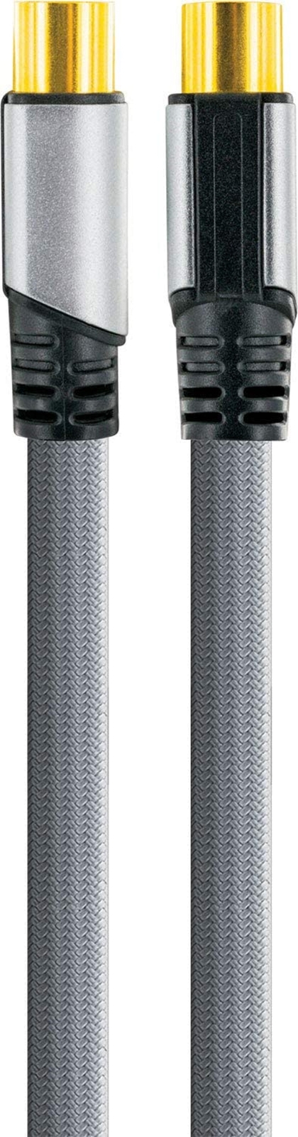 Thumbnail - Schwaiger Hdtv 4m Antennenkabel 4-fach Schirmung 110db Iec Stecker Zu