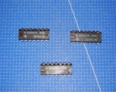 SN7417N TI Hex Buffers/Drivers With Open-Collector High-Voltage Outputs ...