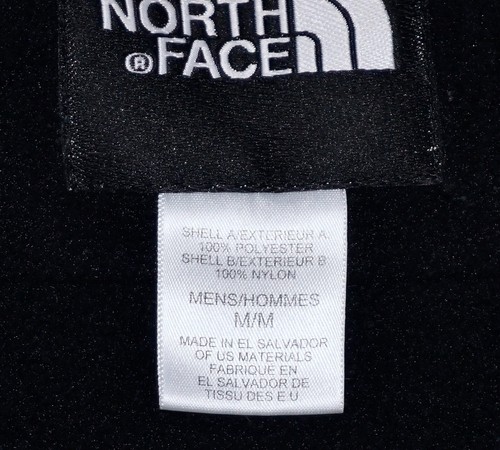 Vintage Men's THE NORTH FACE Black Fleece & Soft Shell Zip-Up Vest MEDIUM - Picture 7 of 7