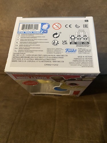 Figura de vinilo Funko DC Super Heroes GameStop 301 2019 exclusiva Harley Quinn en caja original - Imagen 8 de 8