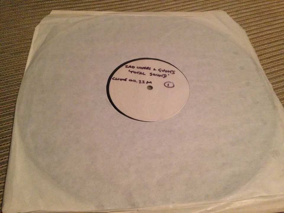 SAD LOVERS & GIANTS - TOTAL SOUND 12" LP WHITE LABEL TEST PRESSING INDIE SYNTH - Imagen 1 de 1