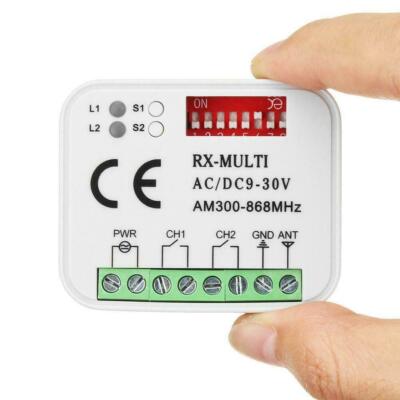 Universeller Funkempfänger RX-Multi 300-868Mhz für Marantec Hormann. Flors BN