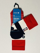 Stance NBA 559 Basketball Crew Socks Men Size 9-12 Large New