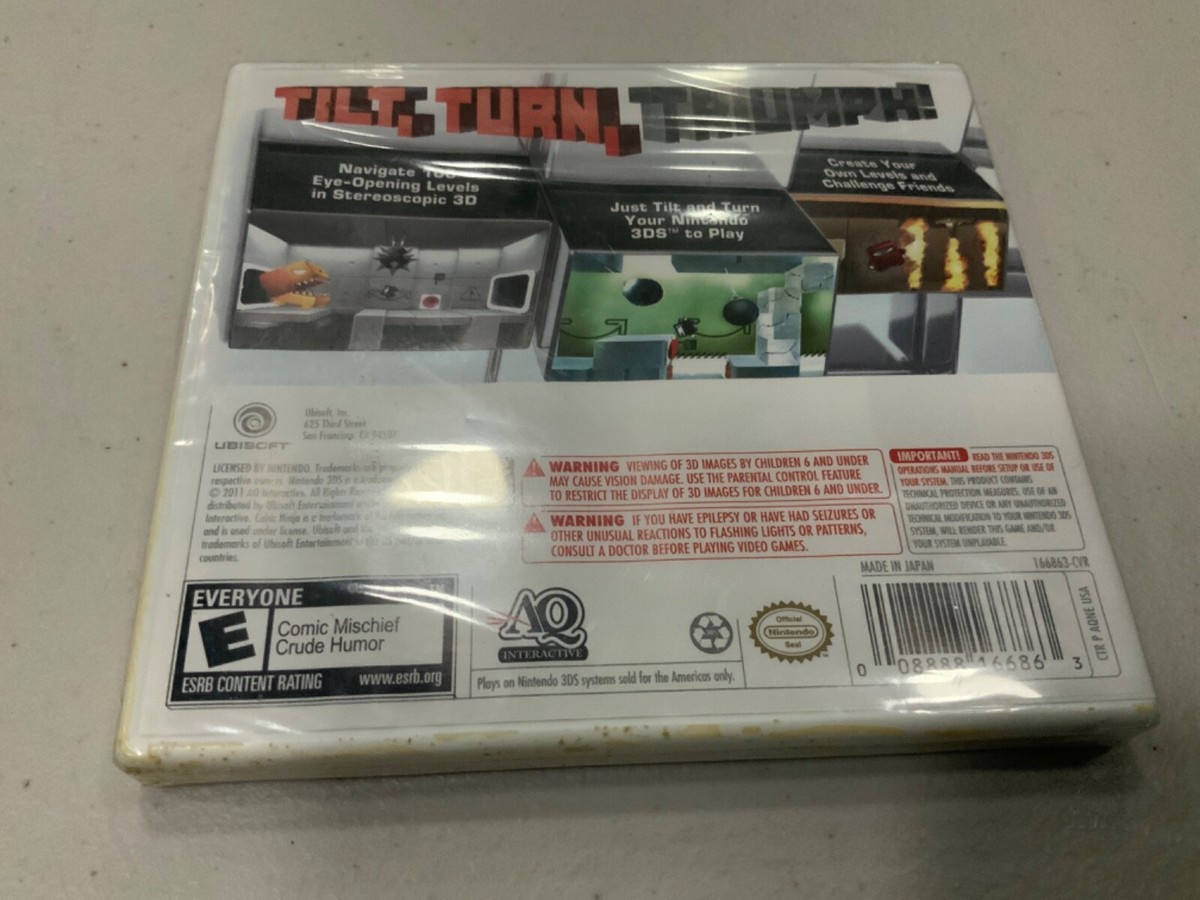 ニンテンドー3DS/2DS Cubic Ninja 3Ds Cubic Ninja 2Ds Box | eBay