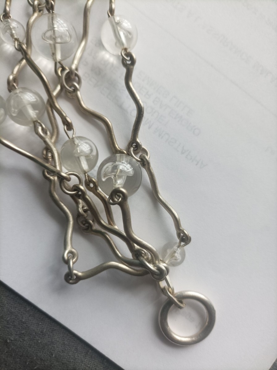 Collier Farandole Vintage Biche De Bere Années 90 - Doré, Pour Garçons Et Filles