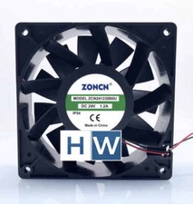 1PC ZONCN ZCN241238B0U 2-wire DC24V 1.2A 12cm High Air Volume Cooling Fan